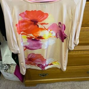 Floral Print Women's Top